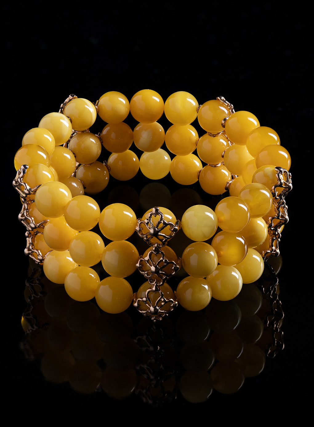 Yellow Baltic Amber Bracelet